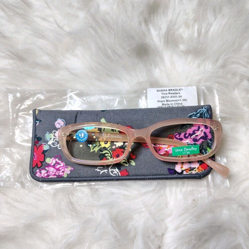 Vera Bradley Tina Reader's Hope Blooms(+1.50)NWTS